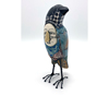 Gumaelius ceramic and steel sculpture
