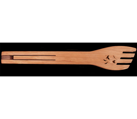 Cherry Wood Salad Servers by MoonSpoon