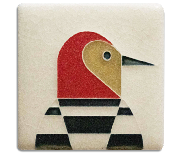 Woodpecker by Motawi Tiles